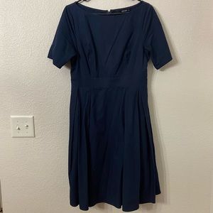 Eshakti Navy Blue Dress